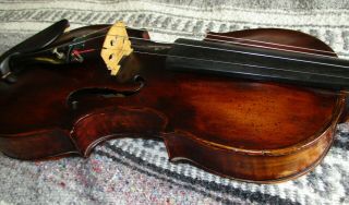 Rare Fine Old Antique 1810 Vintage German Master Klotz? 4/4 Violin - Solo Tone 6