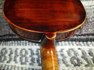 Rare Fine Old Antique 1810 Vintage German Master Klotz? 4/4 Violin - Solo Tone 7