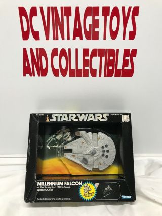 Star Wars Vintage Die Cast Millennium Falcon With Bubble Look