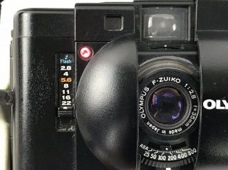 Vintage Olympus XA 35mm Rangefinder Camera w/A11 Electronic Flash Made Japan 4