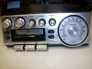 Vintage Pioneer KP - 500 Tuner Cassette FM Car Stereo 2
