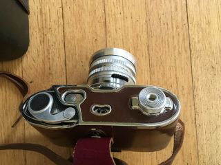 Vintage Kodak Retina Reflex III 35MM Camera & Extra Lenses & Carrying Bag 6