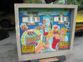 Vintage Gottlieb Hi Dolly Em Pinball Machine Possible Delivery