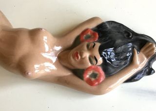Rare Exquisite Dorothy Kindell Nude Hawaiian Beauty California Art Pottery Mcm