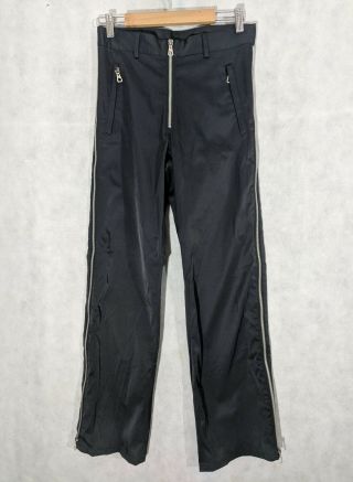 Jean Paul Gaultier Homme Vintage Jpg Side Zip Athletic Dress Pants Size 46