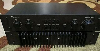 Nakamichi 420 Power Amp & 410 Pre Amplifier Rare Euc
