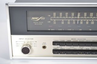 McIntosh MAC 1900 AM FM Solid - State Stereo Receiver - Vintage Classic Audiophile 2