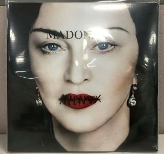 Madonna Madame X Translucent Light Blue Vinyl 2lp Limited Us Mega Rare