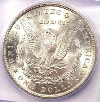 1890 Morgan Silver Dollar $1 - ICG MS65 - Rare Date in MS65 - $1,  380 Guide Value 4