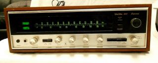 Vintage Sansui Solid State 4000 Stereo Receiver With Wood Housing,