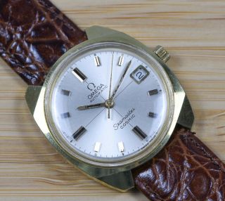 Rare Vintage Omega Seamaster Cosmic Cross Hair Automatic 166.  022 Watch Cal.  565