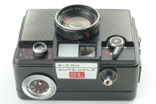 【SP Rare EXC 5】Ricoh Auto Half SL Black Half Camera 35mm F/1.  7 From Japan 442 9