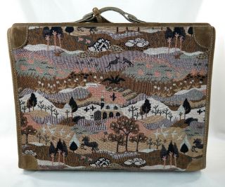 Vintage LV The French Company Countryside Tapestry Suede 23 