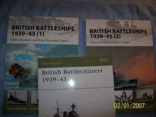 British Battleships; Osprey Books