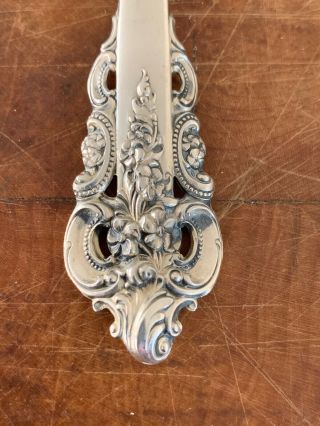 Grande Baroque Master Butter Knife Sterling Silver Wallace 2