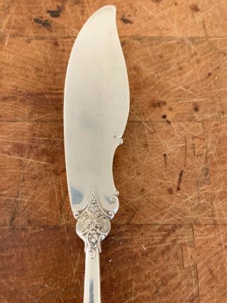Grande Baroque Master Butter Knife Sterling Silver Wallace 4