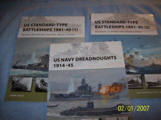 United States Battleships; Osprey Books