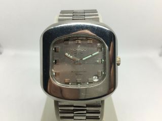 Vintage Movado Kingmatic Video Hs 360 70´s Watch For Collectors Swiss Made Orig