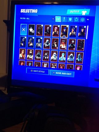 Black Knight Og Account Other Rare Items Save The World Season 1 - 9 Fortnite