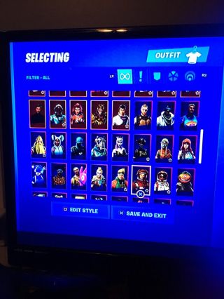 Black knight og account other rare items save the world season 1 - 9 fortnite 3