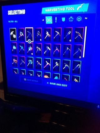 Black knight og account other rare items save the world season 1 - 9 fortnite 7