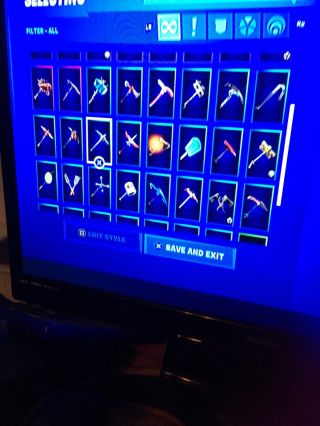 Black knight og account other rare items save the world season 1 - 9 fortnite 8