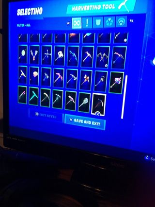 Black knight og account other rare items save the world season 1 - 9 fortnite 9