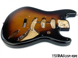 Vintage 50s Ri Fender Stratocaster Strat Body 1950s Reissue 2 Color Sunburst