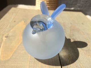 A Wonderful rare creation by Oiva Toikka Nuutajärvi : glass bird 