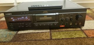 Sony DTC - ZA5ES DAT Deck Japan 1995 digital audio tape player recorder Rare 10