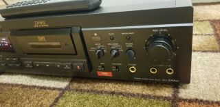 Sony DTC - ZA5ES DAT Deck Japan 1995 digital audio tape player recorder Rare 12