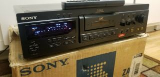 Sony DTC - ZA5ES DAT Deck Japan 1995 digital audio tape player recorder Rare 2