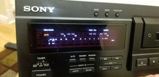 Sony DTC - ZA5ES DAT Deck Japan 1995 digital audio tape player recorder Rare 9