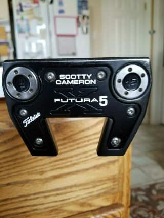 Extremely Rare Titleist Scotty Cameron X5 Custom Shop W/headcover Wow