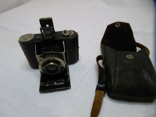 Vintage Kodak Ag Dr Nagel - Werk Vollenda Compur Folding Camera 1930 