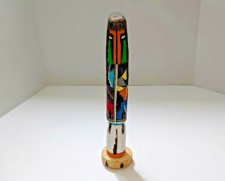 Kachina Wood Doll Vintage Native American Zuni Katsina Long Haired Maiden Dance