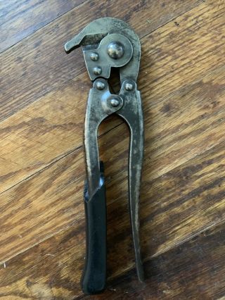Rare Ww2 1942 Wire Cutters Rubber Handle Marked Hkp