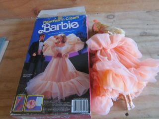 1984 Peaches ' n Cream Barbie doll Vintage 80 ' s Mattel w/ box 2