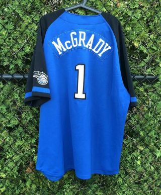 Rare Vintage Nike NBA Orlando Magic Tracy Mcgrady Tmac Jersey 2