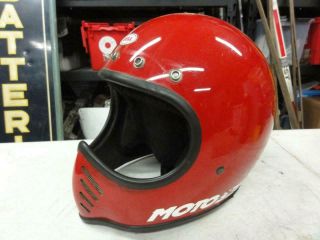 Vintage Bell Moto 3 Motocross Motorcycle Helmet Magnum Buco Mchal Fulmer Ahrma