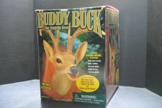 Ultra Rare Gemmy Buddy Buck - The Singing Deer Motion Activated Vtg