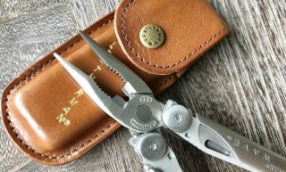 Leatherman Wave; Collectible Retired Multitool; Vintage Leather Sheath