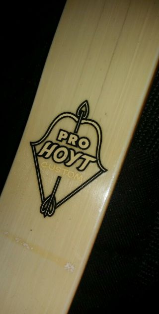 Vintage Hoyt Pro Custom LH recurve bow 56 6