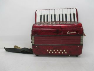 Camerano Vintage Piano Accordion 600/347 12 " Keyboard | Made In Italy