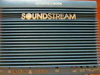 Vintage Soundstream 500s Car Amplifier Classic Old School 500 Watts 2 Channel