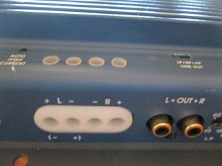 Vintage Soundstream 500S Car Amplifier Classic Old School 500 watts 2 channel 4