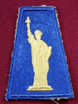 Wwii Ww2 U.  S.  Army 77th Infantry " Statue Of Liberty " Division Patch