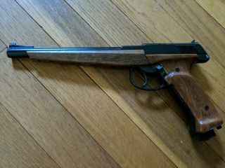 Rare Vintage Plainsman.  177 Co2 Semi Auto Pistol