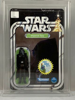 Vintage Kenner Star Wars Custom Action Figure: Imperial Spy (garindan) Moc