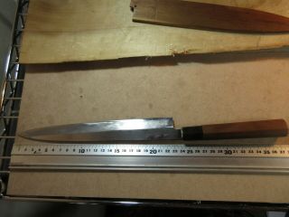 Sharpened : Vintage: Kitchen knife/yanagiba 230/380mm / Horn / Kaneyoshi 4